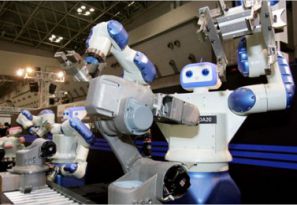 Chế tạo robot hàn công nghiệp ứng dụng trong sản xuất ô tô